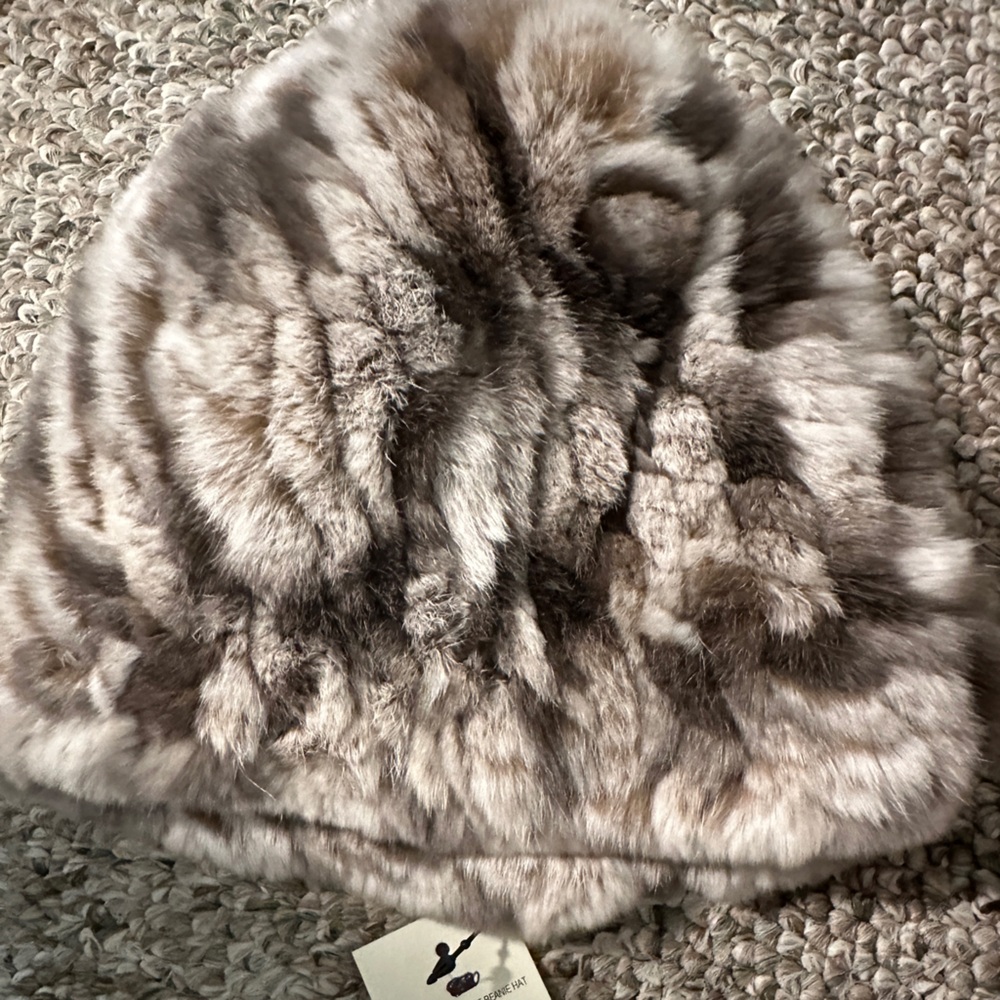 Luxurious Faux Fur Beanie Hat